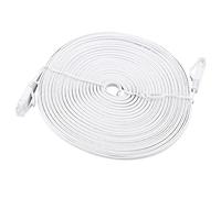 PUSOKEI Câble LAN Ethernet Gigabit Cat6, Câble Réseau RJ45, Câble de Raccordement Ethernet 600Mhz / S para Conmutador, Enrutador, Módem, Panneau de Brassage, PC (10M)