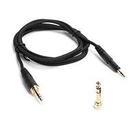 PUSOKEI Cable Trenzado de Audio para Auriculares para Technica, Cable Trenzado de Audio de 3,5 mm para Auriculares Cable de Audio Cable Auxiliar de Repuesto para Technica ATH-M50X / M40X