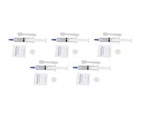 PUSOKEI Caliente la Pasta Conductora sin Metal, Seguro, Seguro, No Tóxico, Set de 5 Piezas, Pasta Térmica, para CPU, GPU (10 ml, 0,53 oz)