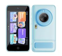PUSOKEI Cámara para Niños AI con WiFi, Reconocimiento de Fotos, Diálogo de Voz, Lente Dual, Efectos Múltiples, Almacenamiento de 16 GB, Cámara de Video Digital de Aprendizaje AI con (Blue)