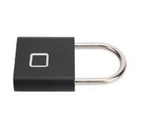 PUSOKEI Candado de Equipaje con Huella Dactilar |Cerradura Inteligente Impermeable Recargable por USB sin Llave.Capacidad para 20 Huellas Dactilares para bolsa. (Cubierta trasera metálica)