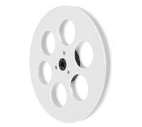 PUSOKEI Carrete Vacío Vintage de 7 Pulgadas | Cinta de Sonido de Carrete Abierto ABS para a Universal Take Up Reel (WHITE)