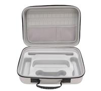 PUSOKEI Caso de Transporte de Consola de Juegos, Bolso de Viaje Portátil Protector con Caparazón con 24 Ranuras para Tarjetas de Juego, para Consola y Accesorios NSWitch 2 2025 (White)