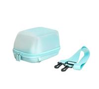PUSOKEI Caso para PolaroidGo/Now/Now+/Onestep 2 Cámara Instantánea, Cubierta de Protección Dura Carrying Bolsa de Almacenamiento con Bolsillo Ajustable y Malla de Malla (Blue)