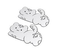 PUSOKEI Clips para Bolsas de Comida para Gatos, Clips Multifuncionales Divertidos para Sellar Alimentos en Forma de Gato, Utensilios de Cocina Compactos para Almacenamiento de Alimentos, Novedosos