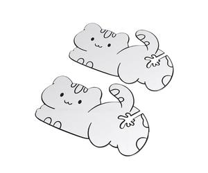 PUSOKEI Clips para Bolsas de Comida para Gatos, Clips Multifuncionales Divertidos para Sellar Alimentos en Forma de Gato, Utensilios de Cocina Compactos para Almacenamiento de Alimentos, Novedosos