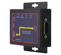 PUSOKEI Convertidor de RS-232/485/422 a/IP, RJ45 a RS-232 Serial a IP Servidor de Dispositivos Ethernet- Servidor de Dispositivos en Serie- Servidor en Serie BT-N2000RS(Enchufe de la UE)