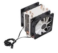 PUSOKEI Cooler RGB CPU Air Cooler, Ventilador RGB Silencioso Tecnología de Contacto Directo Iluminación RGB Enfriador de Computadora de bajo Ruido para Intel LGa 775 para Core2DUo (#2)