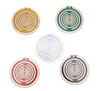 PUSOKEI Disco Polarizador MWO de 5 Piezas, 8 Cm/3,2 Pulgadas, Bobina Osciladora de Ondas Múltiples, Energización de Agua y Equilibrio Armónico, para Meditación y Relajación