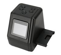 PUSOKEI Escáner de Diapositivas de Película, Pantalla LCD de 2,0 Pulgadas, 12 MP, Conversión de Diapositivas de Películas a Negativos, Fotos JPG en Color en y Negro, Ajuste de