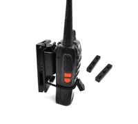 PUSOKEI Funda de Radio Universal de Radio, Soporte de Radio de Dos Vías Ajustable de 1.5 "a 2.25", Walkie Talkie Belts Clip Holder para el Rescate de Bomberos de Policía