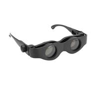 PUSOKEI Gafas Binoculares de Pesca, Aumento 3X con Lentes Polarizadas Amarillas y Rueda de Zoom Manual, para Observación de Aves, Pesca, Deportes, Conciertos, Teatro