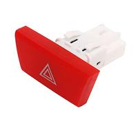 PUSOKEI Interruptor de Advertencia de Peligro con Control de Reacción Sensible, Apto para 107 2005-2014, Apto para C1 2005-2014, a Prueba de Golpes