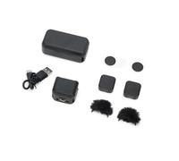 PUSOKEI Kit de Micrófono Lavalier Inalámbrico Profesional con Cancelación de Ruido para 3, Sonido Cristalino para Filmación - Alcance de Transmisión de 50 M