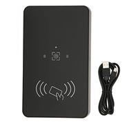 PUSOKEI Lector de Tarjetas RFID USB, Lector de Tarjetas EM Inteligente, Escáner de Código de Barras QR/1D/2D, Lector de Tarjetas Deslizantes Portátil con Soporte de Cable XP/7/8/10/Linux