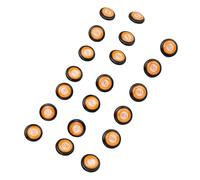 PUSOKEI Marcador de Distancia del Club, Marcador de Posición Eficiente de 20 -pcs -BS Clubball para Juegos (Orange)