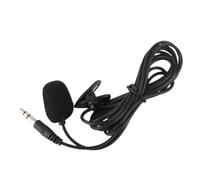 PUSOKEI Micrófono con Clip de Cuello de 3,5 Mm Transmisión de Sonido de Alta Sensibilidad para Hero4 Ligero y Elegante para Disparos de Acción