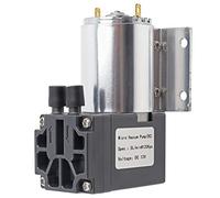 PUSOKEI Mini Bomba de Vacío DC 12V 5L/min 120kpa, Bombeo de Succión de Presión Negativa con Soporte