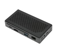 PUSOKEI Mini PC para Windows 11 Pro, Microordenador de Sobremesa de Cuatro Núcleos para Intel Gemini Lake N4100, Miniordenador con Salida 4K para Oficina en Casa (6G+512G Enchufe de la UE)