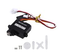 PUSOKEI Mini Servomotor con Engranaje de Metal para Modelo de Autos RC, Motor de Copa Hueca de Alta Torsión para Brazo Robótico, Carcasa de Aluminio de 7,1 G, Servo de Respuesta Rápida para Avión