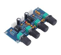 PUSOKEI Módulo de Preamplificador de Doble Canal |Placa de Control de Tonos NE5532 para Amplificador Digital DC 12V-24V