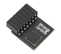 PUSOKEI Módulo TPM2.0, Tarjeta Remota de Módulo de Juego de Seguridad de Cifrado SPI TPM 2,0 de 14 Pines, para Placa Base ASUS