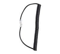 PUSOKEI Núcleo de Cable de Micrófono RJ45 de 8 Pines, Cable de Micrófono de Repuesto para HM - 151 IC - 7000 IC - 7100, Cable de Walkie Talkie, Cable de Micrófono de Hombro