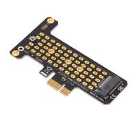 PUSOKEI NVMe M.2 a PCIe X1 Riser Card, PCIe X1, X4, X8, X16, PCI-e Adapter Converter Multiplicador Transferencia de Calor de Aluminio, para M Key M.2 SSD