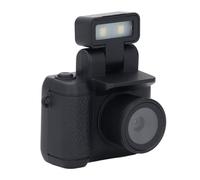 PUSOKEI Pequeña Cámara DV, 2MP 1080P HD Pantalla a Color Mini Cámara para Pulgar, Videocámara de Bolsillo Portátil con Luz de Flash, para Fotografía de Viajes, Grabación de Vida, (16GB)