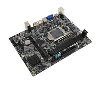 PUSOKEI Placa Base Micro ATX, Placa Base de Ordenador con zócalo de CPU LGA1155, 2*DDR3, NVME M.2, VGA, HD MI, PCIE16X, SATA 2.0/3.0, USB 2.0/3.0, Conector de alimentación de 4 Patillas + 24 Patillas