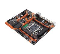 PUSOKEI Placa Base para Computadora, 4 Canales DDR4 LGA2011-3 SATa PCI-E M.2 Slot PC Motherboard, DDR4 2400 / 2133MHz, RTL8111F Gigabit Nic, Placa Base de Escritorio de Alta Velocidad