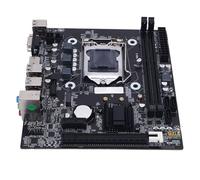 PUSOKEI Placa Base para Juegos H81 Micro ATX con Zócalo LGA1150, Memoria DDR3 de Doble Canal 2x8GB, Placa Base para PC de Escritorio para E3/V3 I3/i5/i7