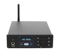PUSOKEI Preamplificador del Receptor Bluetooth 5.4 |Decodificador de Amplificador Digital de 2 Canales con Pantalla TFT USB Coaxial óptico para Doméstico (Enchufe de la UE)