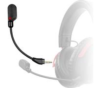 PUSOKEI Reemplazo de Micrófono Actualizado para Auriculares para Juegos Cloud Ill, Micrófono de Respaldo con Cancelación de Ruido Desmontable de 3,2 Mm con Indicador LED de Silencio