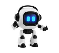 PUSOKEI Robot Parlante Interactivo con Control de Voz, Conversación de Diálogo Interactivo, Carga Rápida Tipo C, Compañero de Robot de Escritorio AI para Niños y Niñas