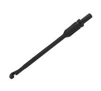 PUSOKEI Sonda de Punción con Conector de 4mm, Gancho de Prueba para (BLACK)