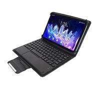 PUSOKEI Tableta de 10.1 Pulgadas para12.0, Octa Core, 8GB RAM, 256GB ROM, WiFi 5G, Resolución 1960X1080, Altavoces Duales, Convertible 2 en 1, Teclado BT (Enchufe Europeo)