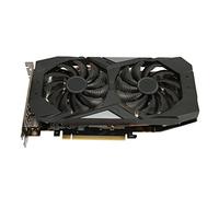 PUSOKEI Tarjeta Gráfica 1660 Ti 6G, Tarjeta Gráfica GDDR6 de 192 bits, Tecnología K HDR, Tarjeta Gráfica de Doble Ventilador para Juegos para 1660Ti, Tarjeta Gráfica para Juegos de Computadora