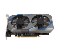 PUSOKEI Tarjeta Gráfica GTX1050TI, Tarjeta Gráfica para Juegos PCIE 2.0 de 4GB GDDR5 128Bits, Tarjeta de Video GPU con Ventilador Dual, Compatible con DirectX 12, Salida VGA HD MI, para PC