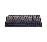 PUSOKEI Teclado Mecánico Inalámbrico, 98 Teclas 5.0 2,4G USB C Teclado Retroiluminado RGB Intercambiable en Caliente para Juegos, con 22 Modos de Iluminación y Tecnología de (Gran Gris gradiente)