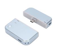 PUSOKEI Transmisor y Receptor de Interfaz Multimedia HD Inalámbrico, Puerto USB C, Entrada de Decodificación 4K y Salida 1080P 60Hz, Banda Dual 5G 2.4G, para Teléfono, Tableta,