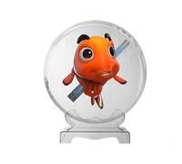 PUSOKEI Ventilador de Holograma 3D con Cubierta, Pantalla Publicitaria LED HD de 7 Pulgadas con WiFi y Control Remoto, Plug & Play para Publicidad de Mesa, Exhibición de Tiendas y Tiendas