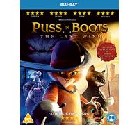 Puss in Boots: The Last Wish [Blu-ray] [2023] [Region Free]