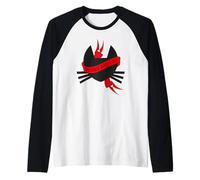 Pussy Deluxe Cat Banner Camiseta Manga Raglan