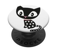 Pussy Deluxe Cat PopSockets PopGrip Adhesivo