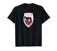 Pussy Deluxe Shield Pink Star Eyes Cat Camiseta