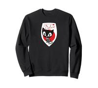 Pussy Deluxe Shield Pink Star Eyes Cat Sudadera