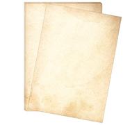 Pusteblume Grusskarten 100 hojas de papel reciclado de 120 g/m², diseño vintage, DIN A4, ideal para invitaciones y cartas vintage