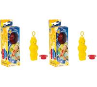 PUSTEFIX - 420869525 - Oso Mágico, Juego para Hacer Pompas de Jabón, 180 ml (Paquete de 2)