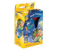 PUSTEFIX - 420869555 - Multi Trompeta, Juego para Hacer Pompas de Jabón, 250 ml